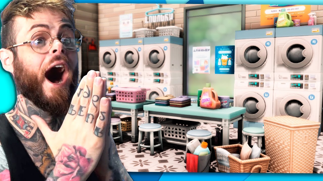CONSTRUA A LAVANDERIA PERFEITA COM ESSE PACOTE - The Sims 4