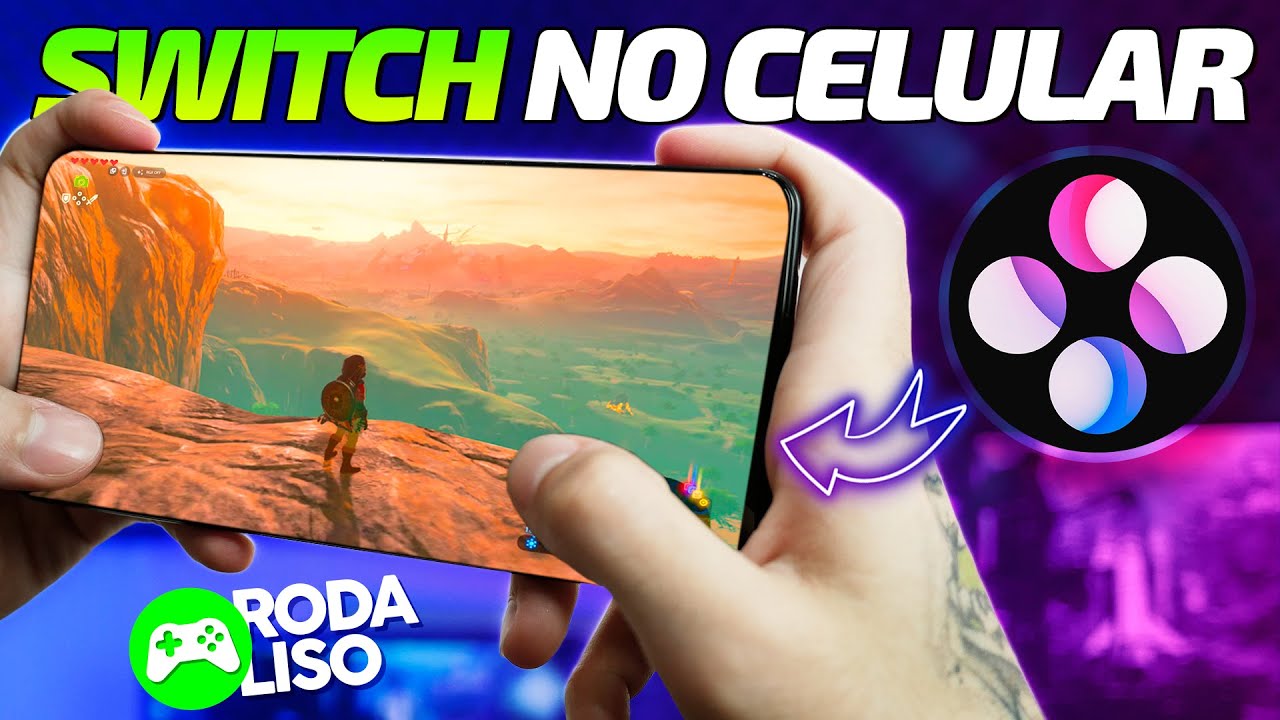 Como jogar NINTENDO SWITCH no CELULAR - Emulador Skyline