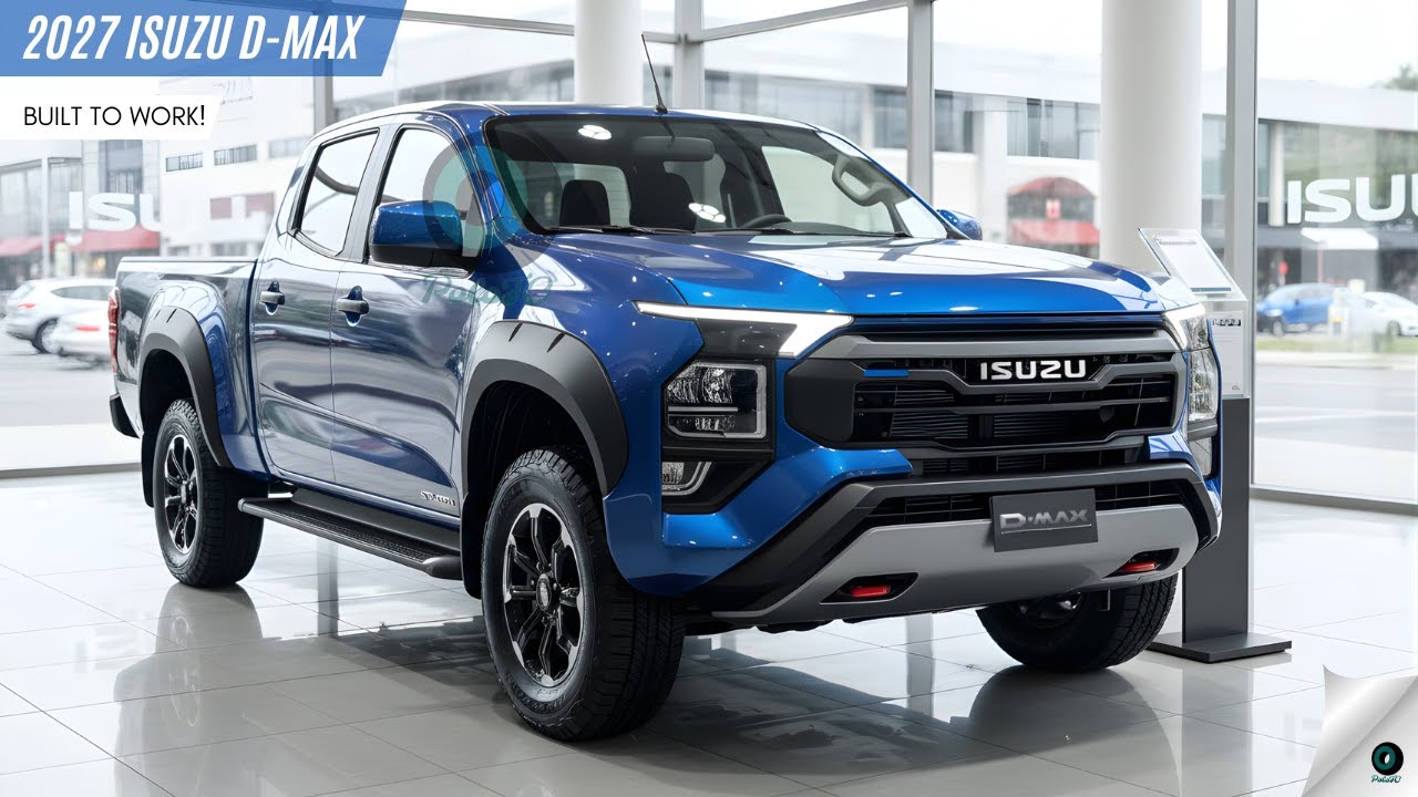 Isuzu D-Max 2027 года — создан для работы, создан на века!