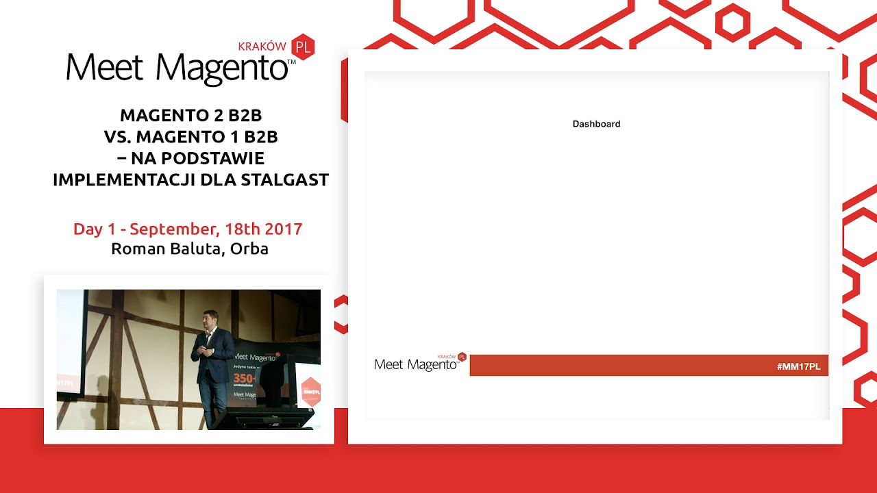 Roman Baluta - Magento 2 B2B vs. Magento 1 B2B &ndash; na podstawie implementacji dla Stalgast