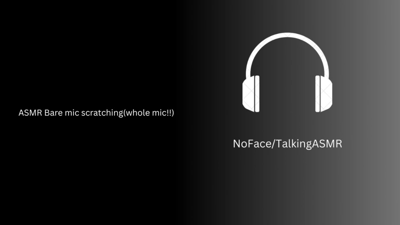Bare mic scratching uding the whole mic!!