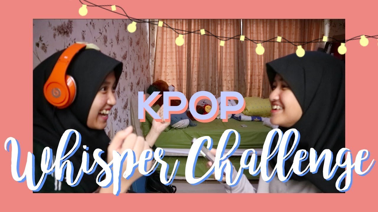 KPOP WHISPER CHALLENGE // Dhanandrea