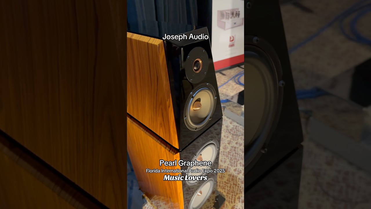 Florida International Audio Expo 2025: Joseph Audio Pearl Graphene #music #audiophile #musiclovers