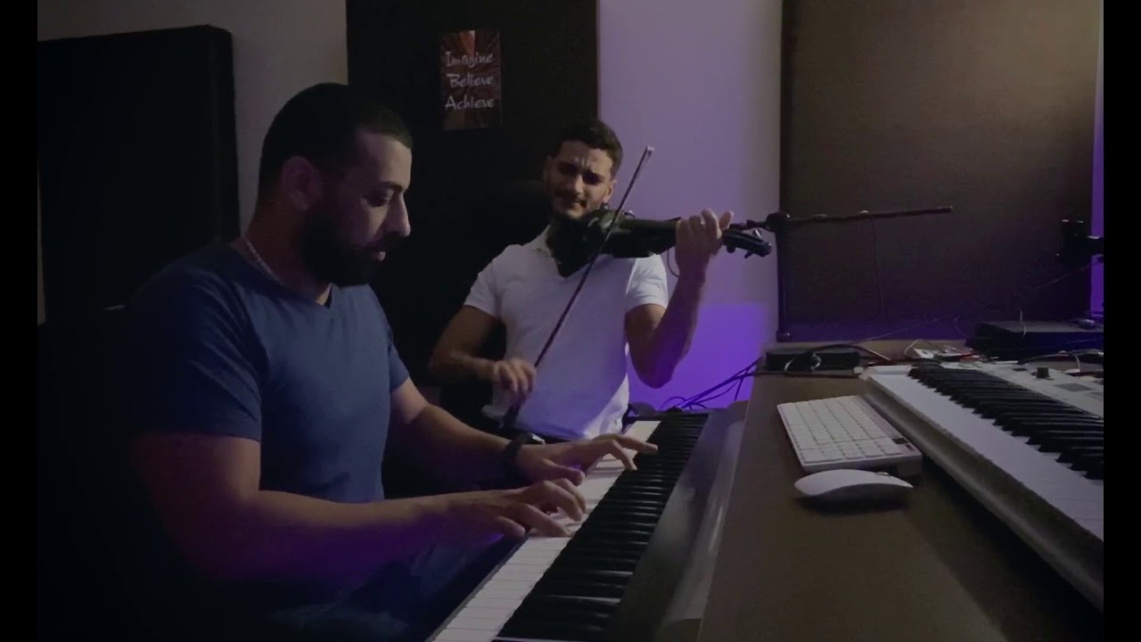 حسين الجسمي - سُنة الحياة | بيانو و كمان