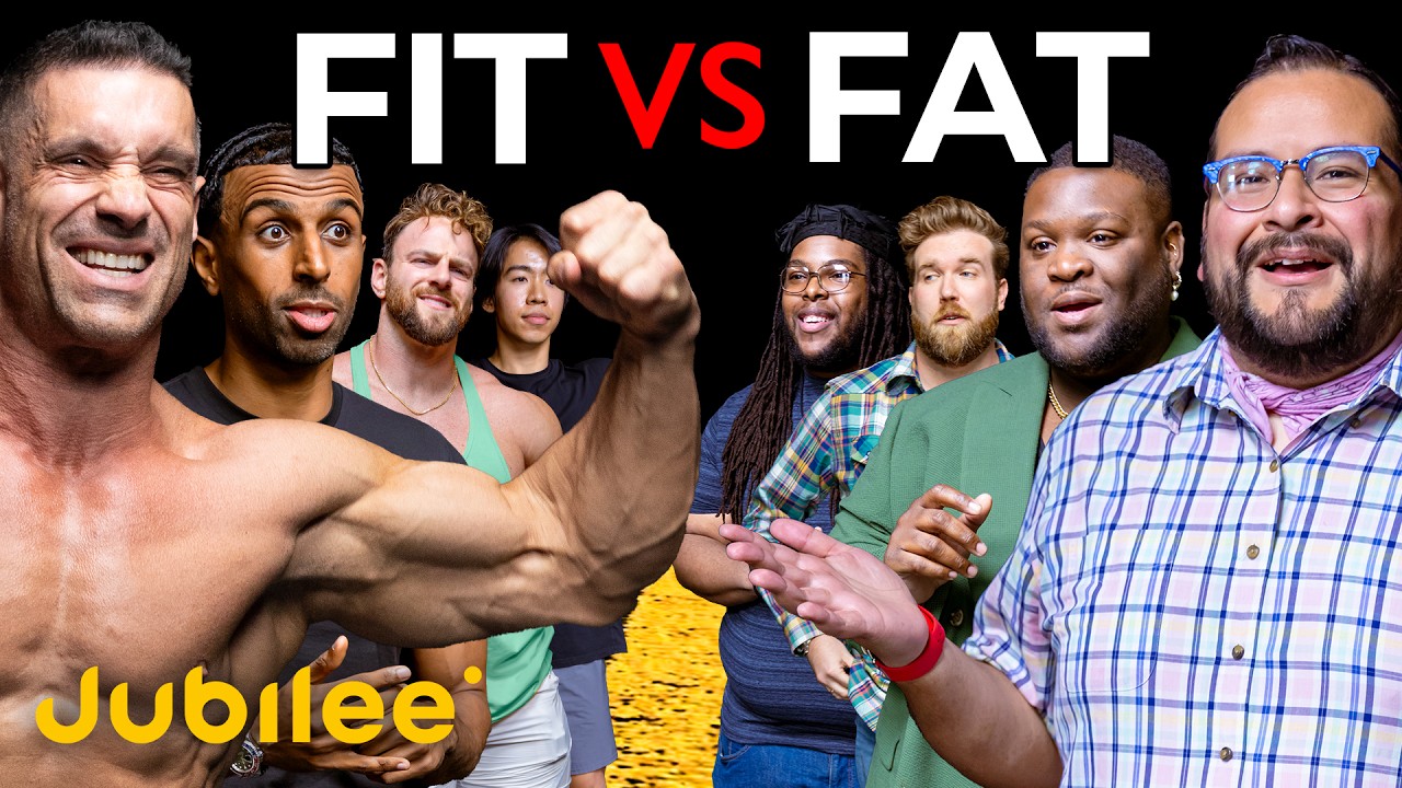 Is Obesity a Choice? Fit Men vs. Overweight Men | Middle Ground