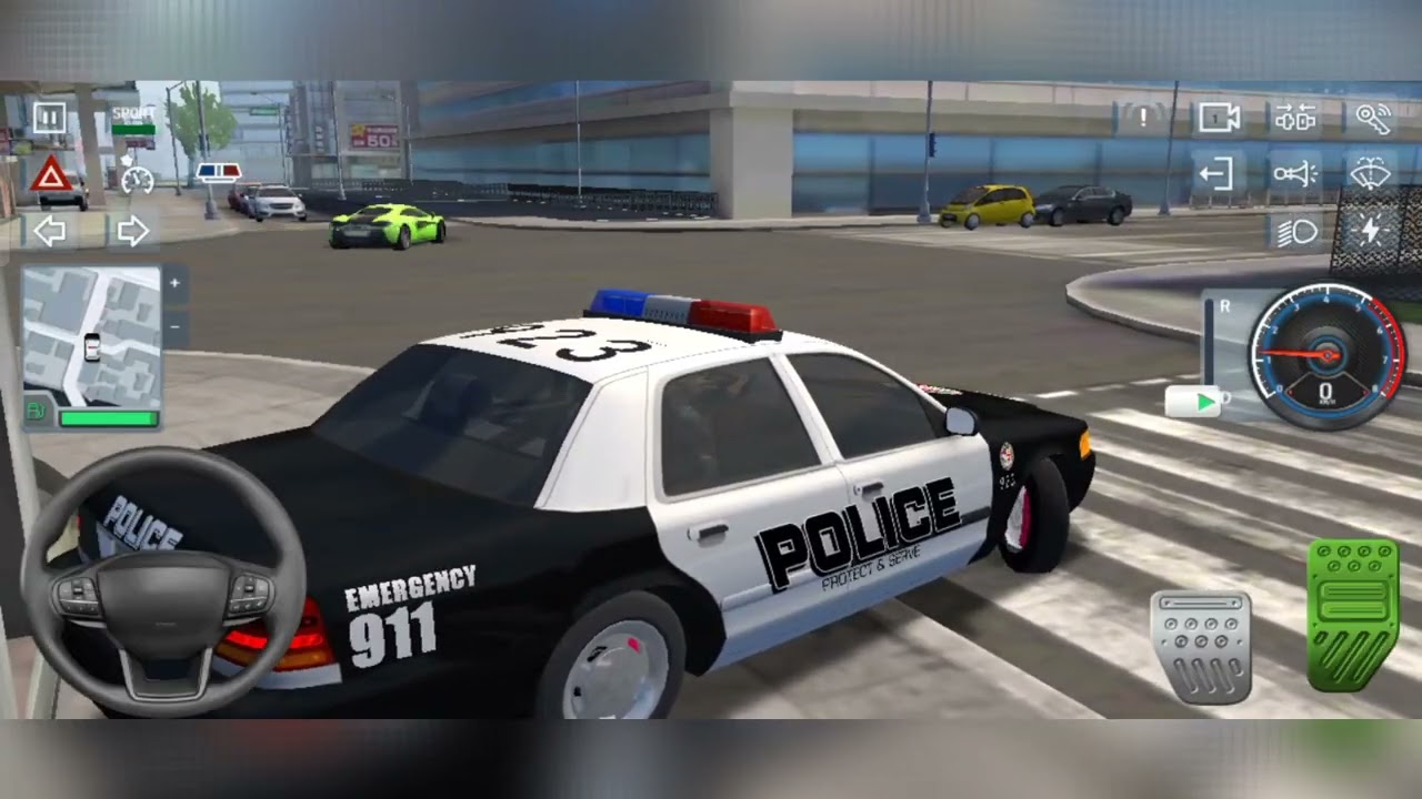 Police Simulator patrol car games 2022.    drive cop cars, perform chase missions