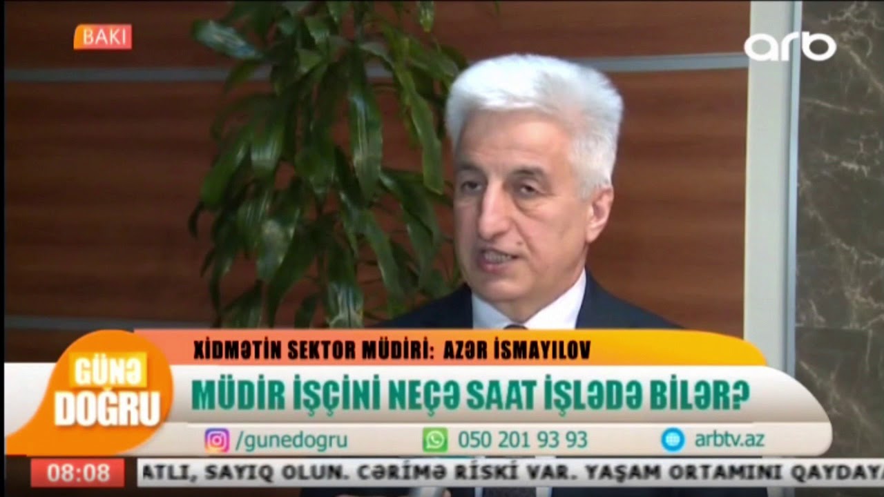 İş saatları haqqında süjet