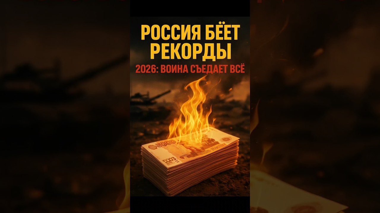 😱 2026: ВОЕННЫЙ БЮДЖЕТ РОССИИ ШОКИРУЕТ МИР! #новости #война #украина #экономика