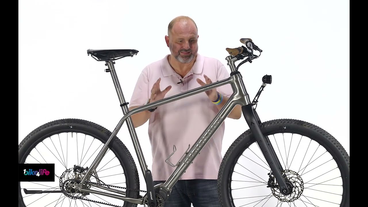 Das vielleicht schönste Getrieberad der Welt? Falkenjagd Hoplit PI-R Titanium PINION-MTB & Reiserad