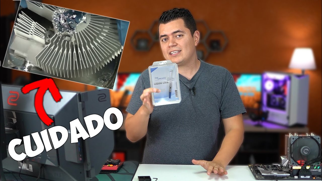 La mejor y m&aacute;s peligrosa pasta t&eacute;rmica del mundo ( Metal Liquido Coollaboratory Ultra )