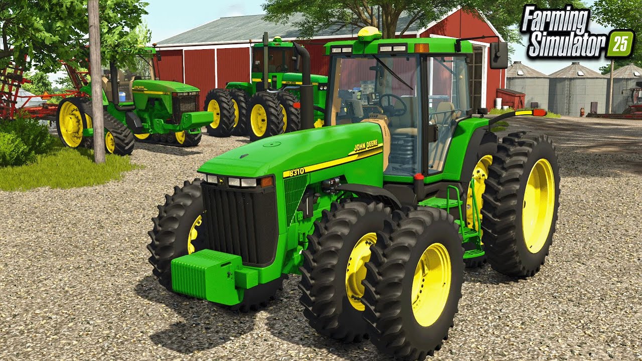 BUYING NEW TRACTOR FOR GRANDPA'S FARM! (ROLEPLAY) | FS25