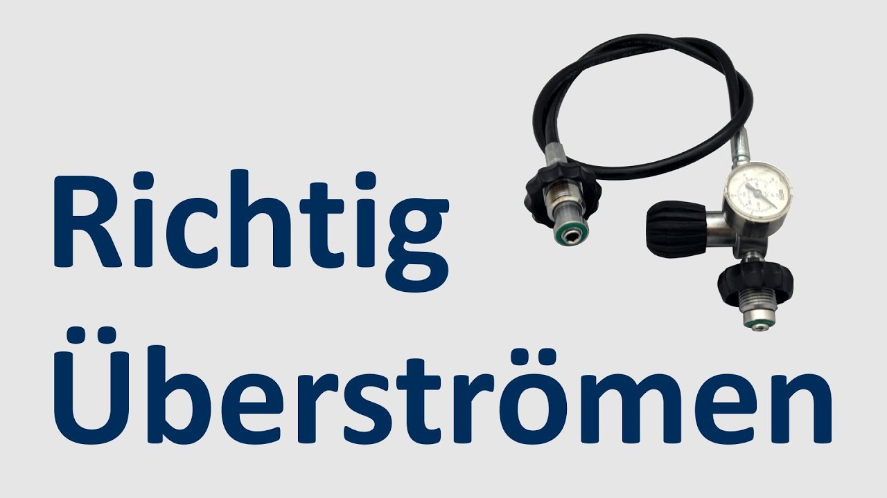 Richtig Überströmen