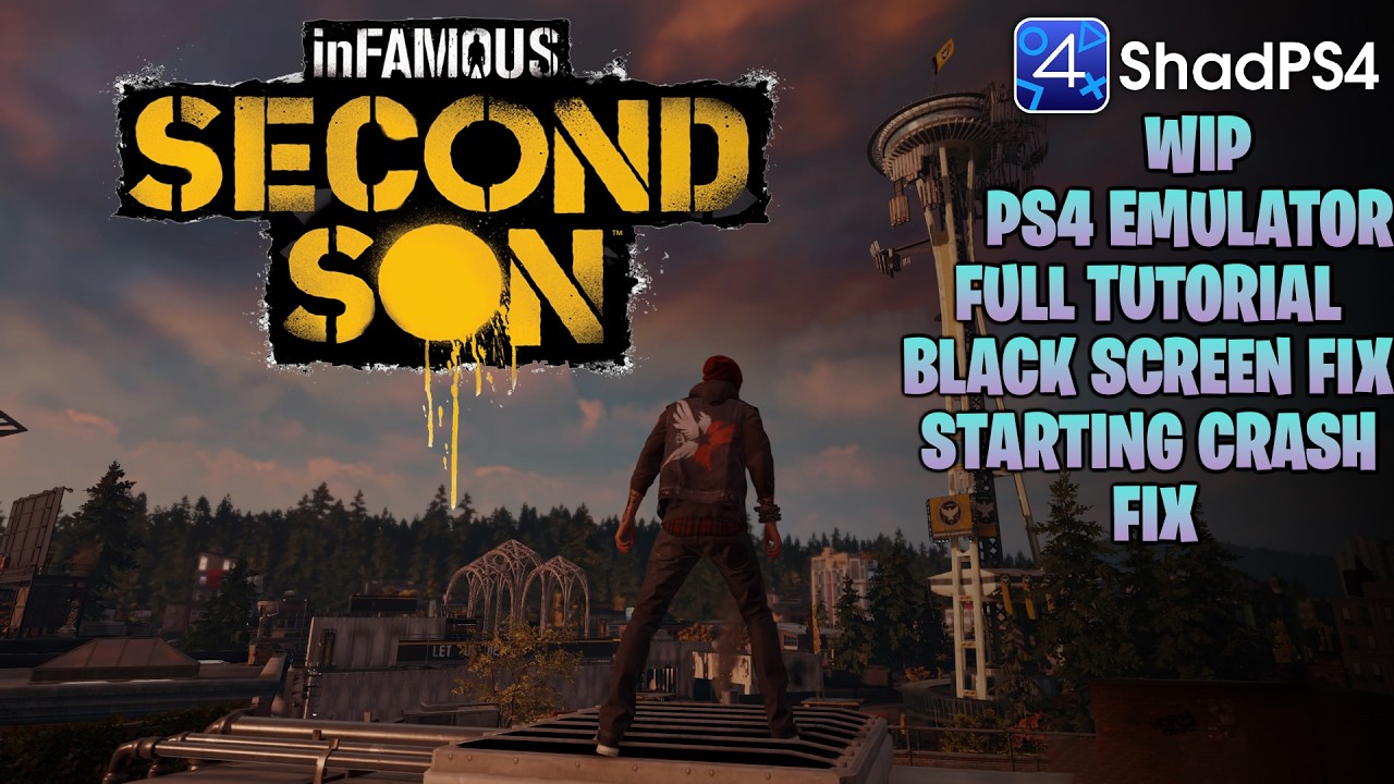 Infamous Second Son on PC | ShadPS4 WIP PS4 Emulator Full Tutorial