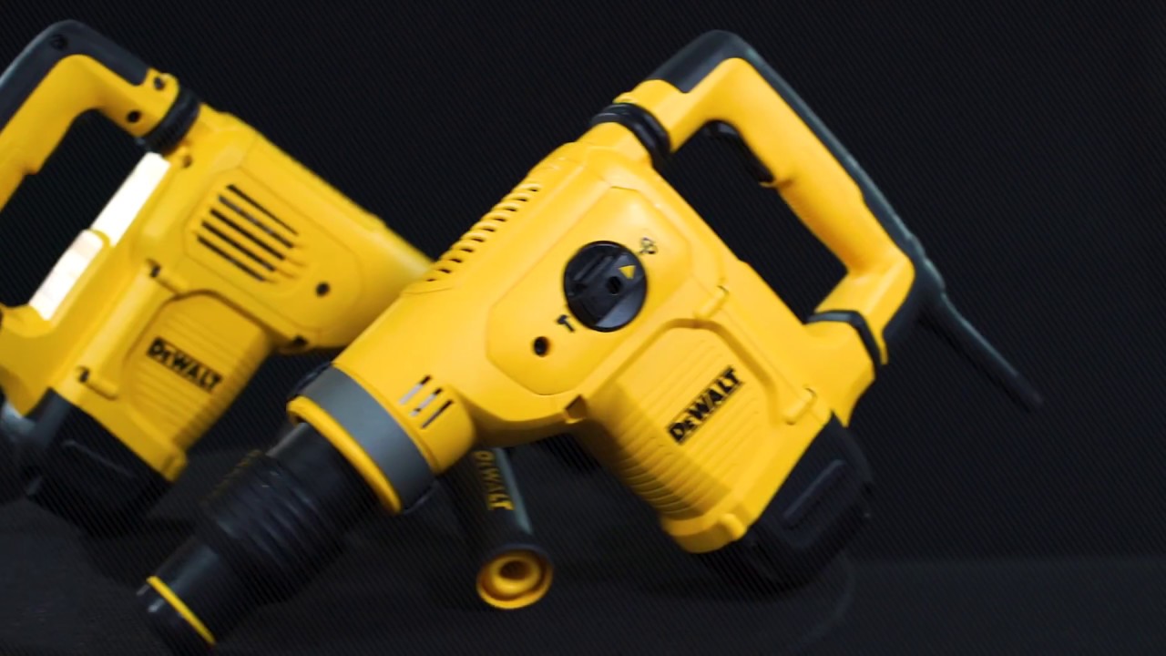 DEWALT - Martelo Eletropneumático Rompedor SDS Max - D25810K e D25811K