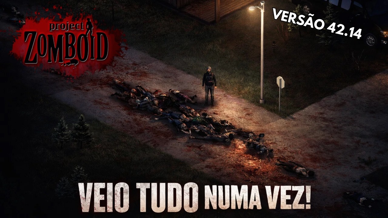 PROJECT ZOMBOID 42.14 - Joguei no Modo INSANO e foi INSANO mesmo!