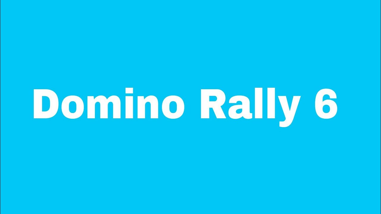 Domino Rally 6
