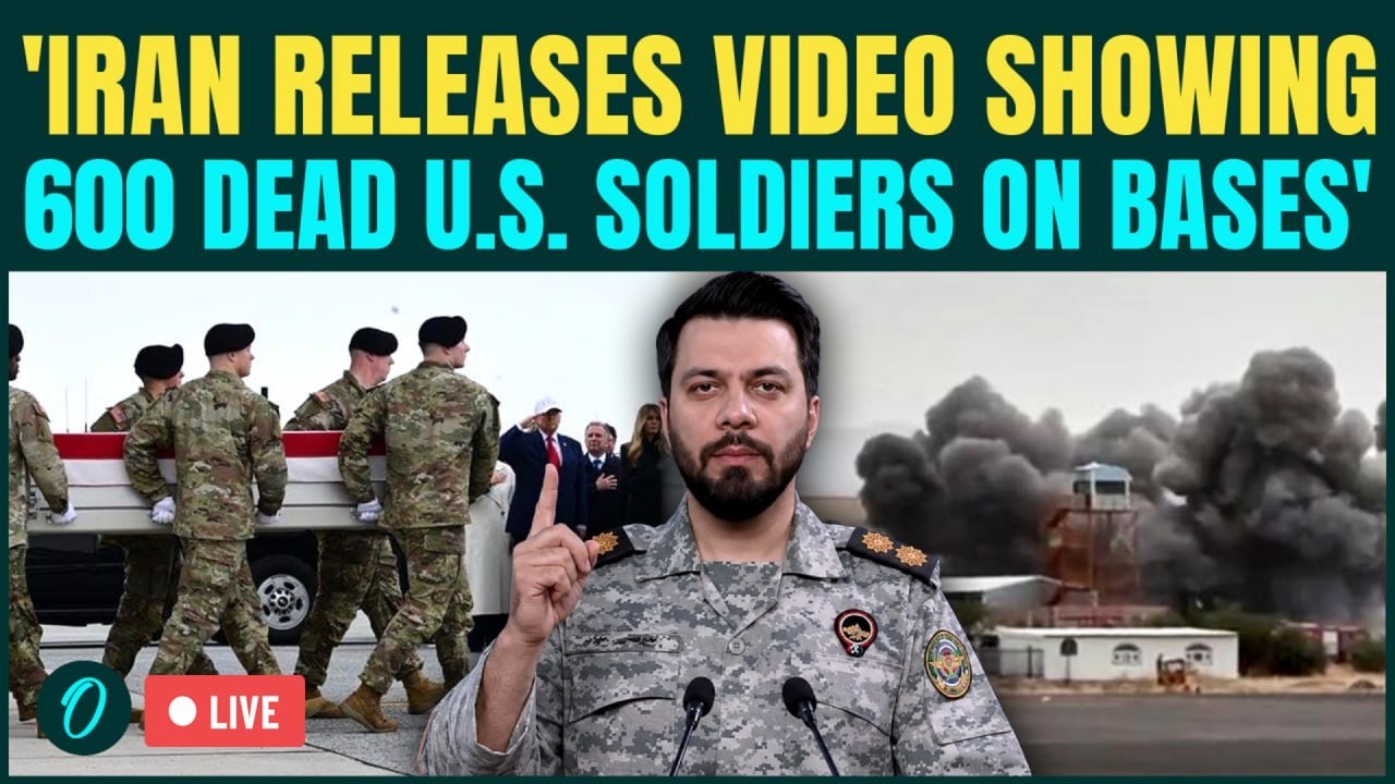 LIVE | Iran RELEASES VIDEO Of U.S. Bases In RUBBLE, 'Our Missiles Are INEVITABLE' Warning To TRUMP