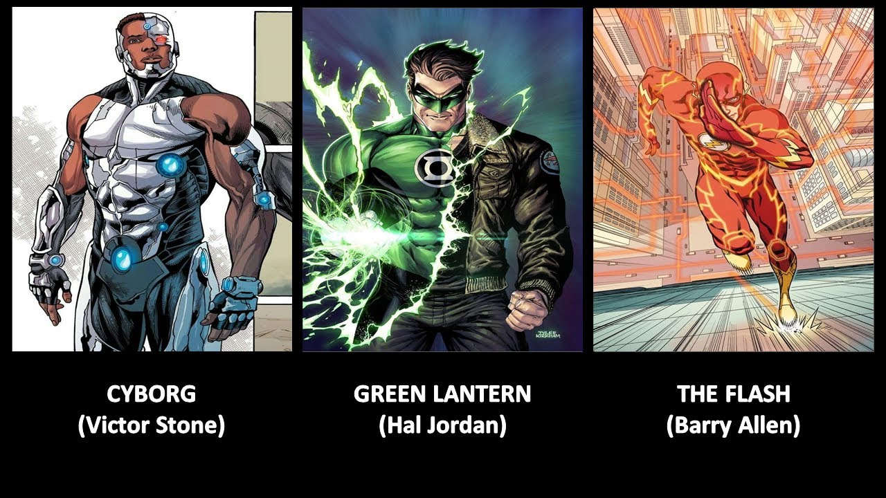 101 MEMBERS OF JUSTICE LEAGUE DC COMICS UNIVERSE