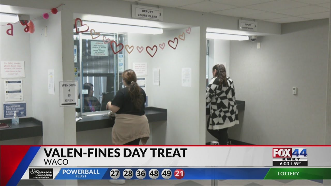 Some Waco citizens can get a Valen-Fines Day Treat
