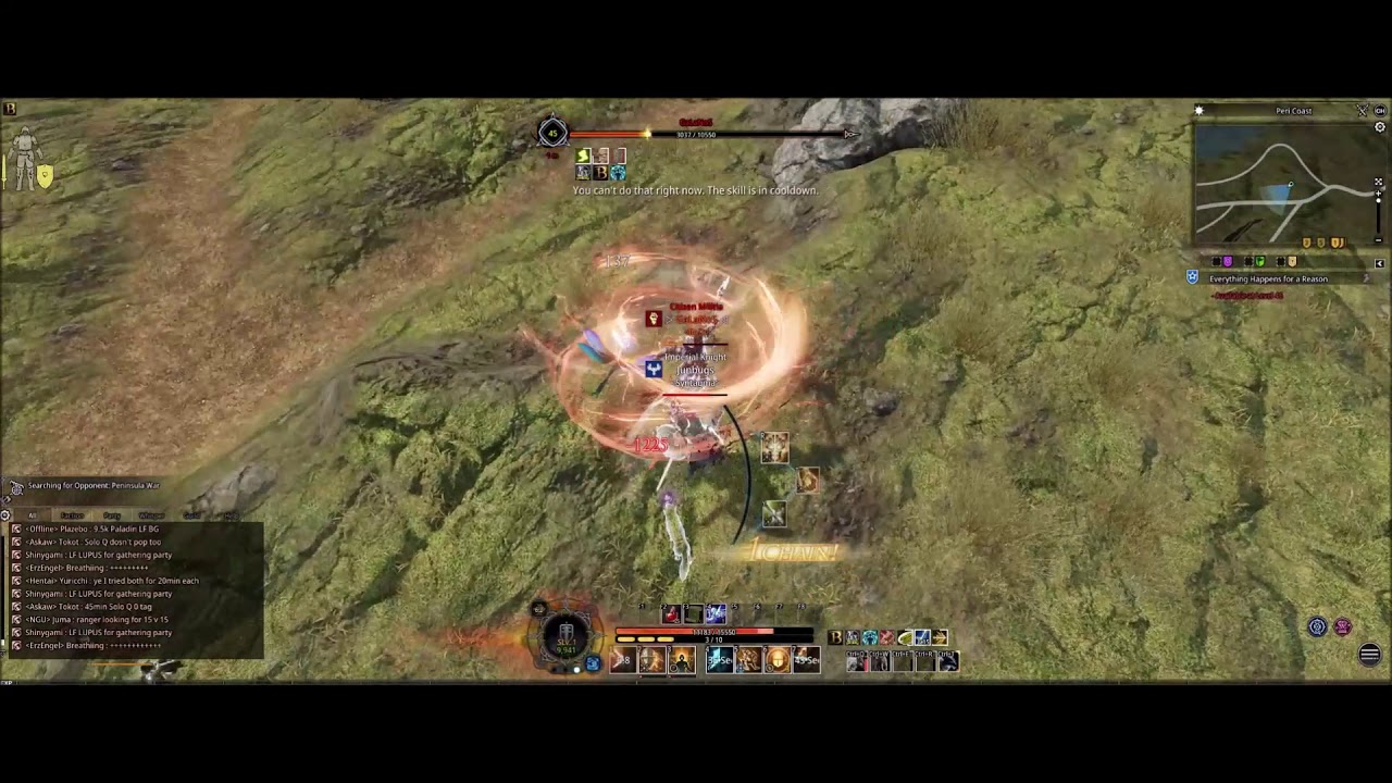 [Bless Online] Solo Guardian Open World PVP
