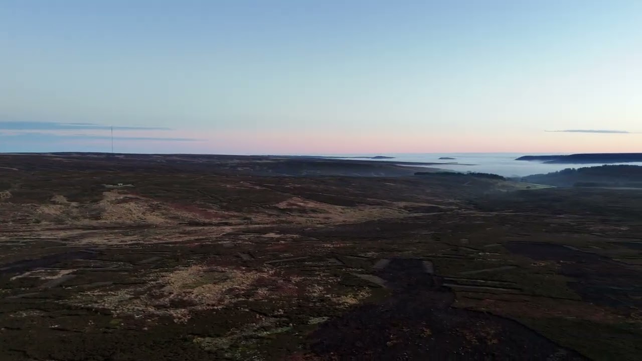 Yorkshire Moors Drone flight by Czembroxi