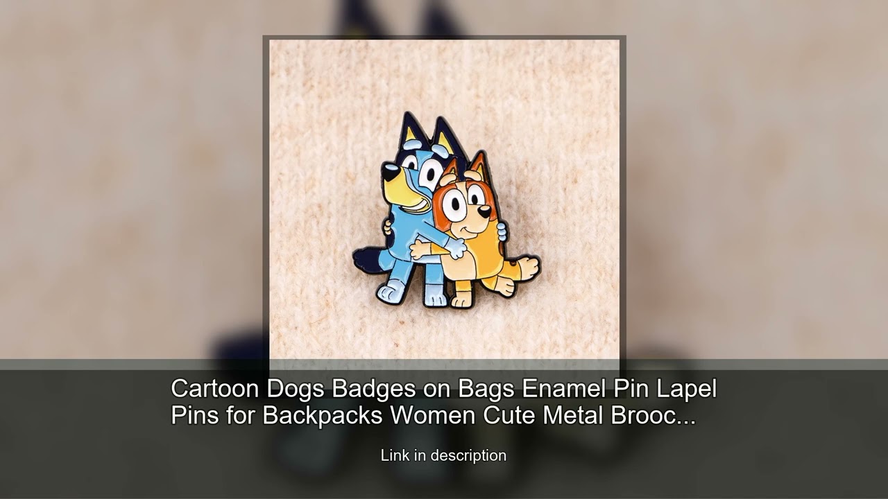 Cartoon Dogs Badges on Bags Enamel Pin Lapel Pins for Backpacks Women Cute Metal Brooches for C
