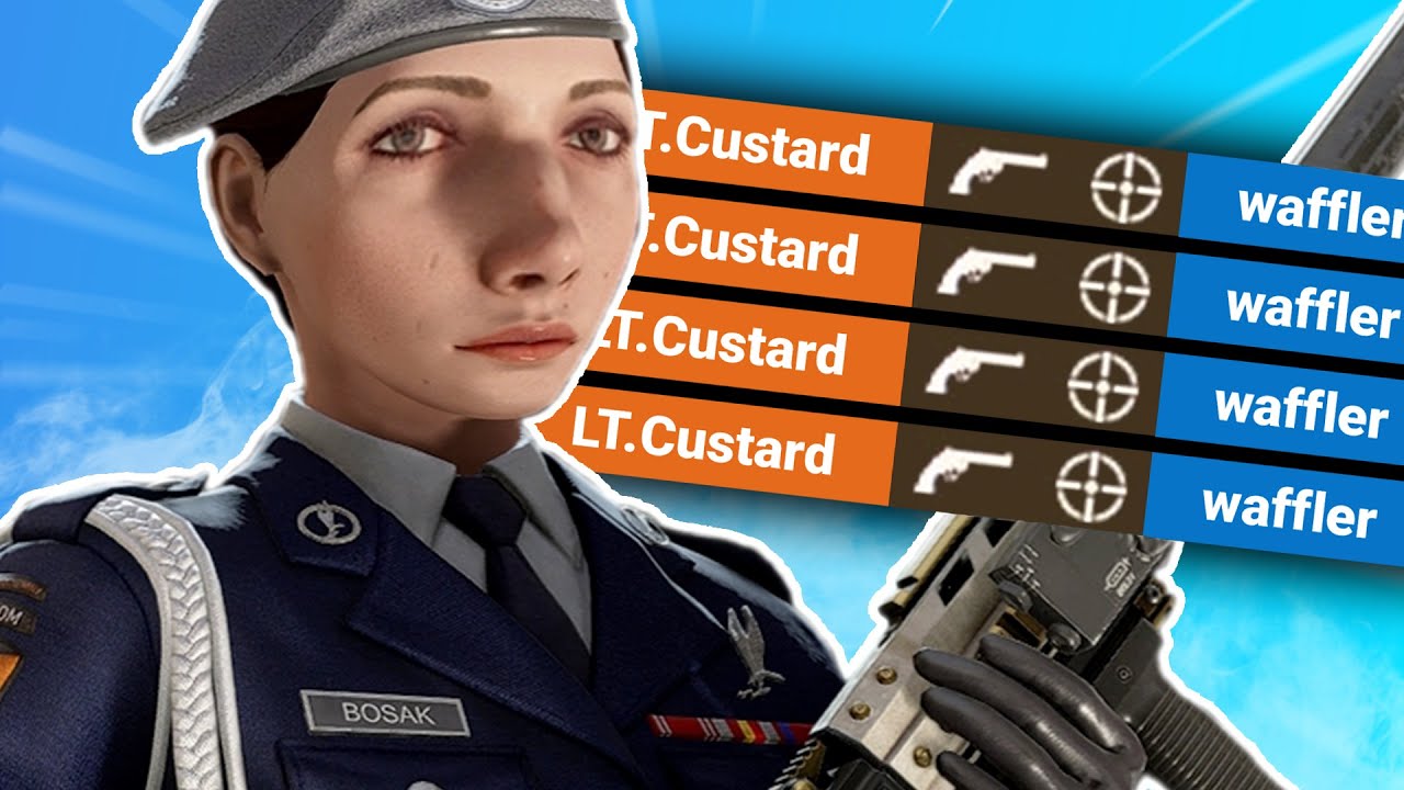 Когда вафлеры играют в Rainbow Six Siege