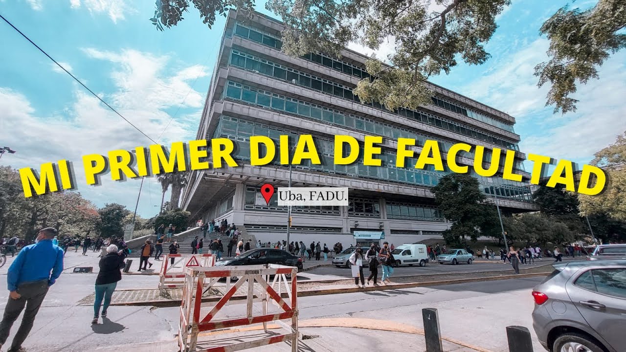 Mi primer día en la facultad - CBC, UBA (fadu)