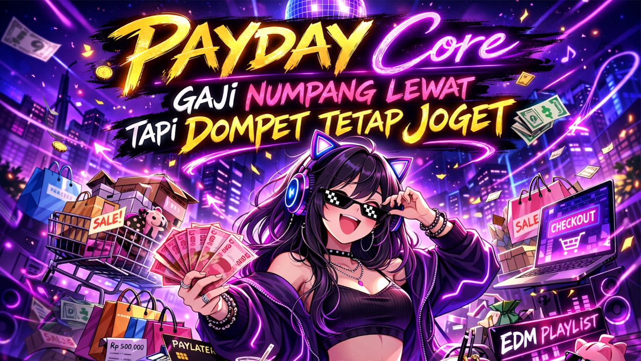 Payday Core 💸 | Gaji Numpang Lewat, Dompet Tetap Joget🪩  | EDM Playlist
