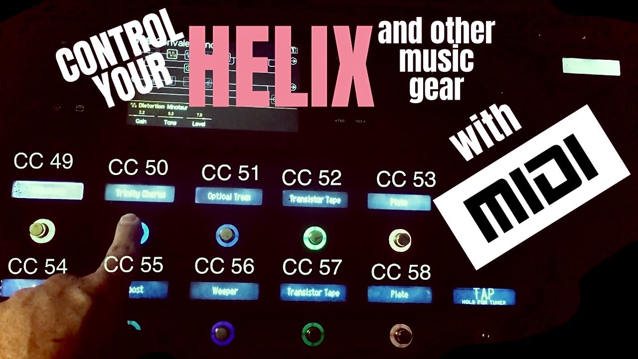 How To Use MIDI to control Helix & other MIDI devices