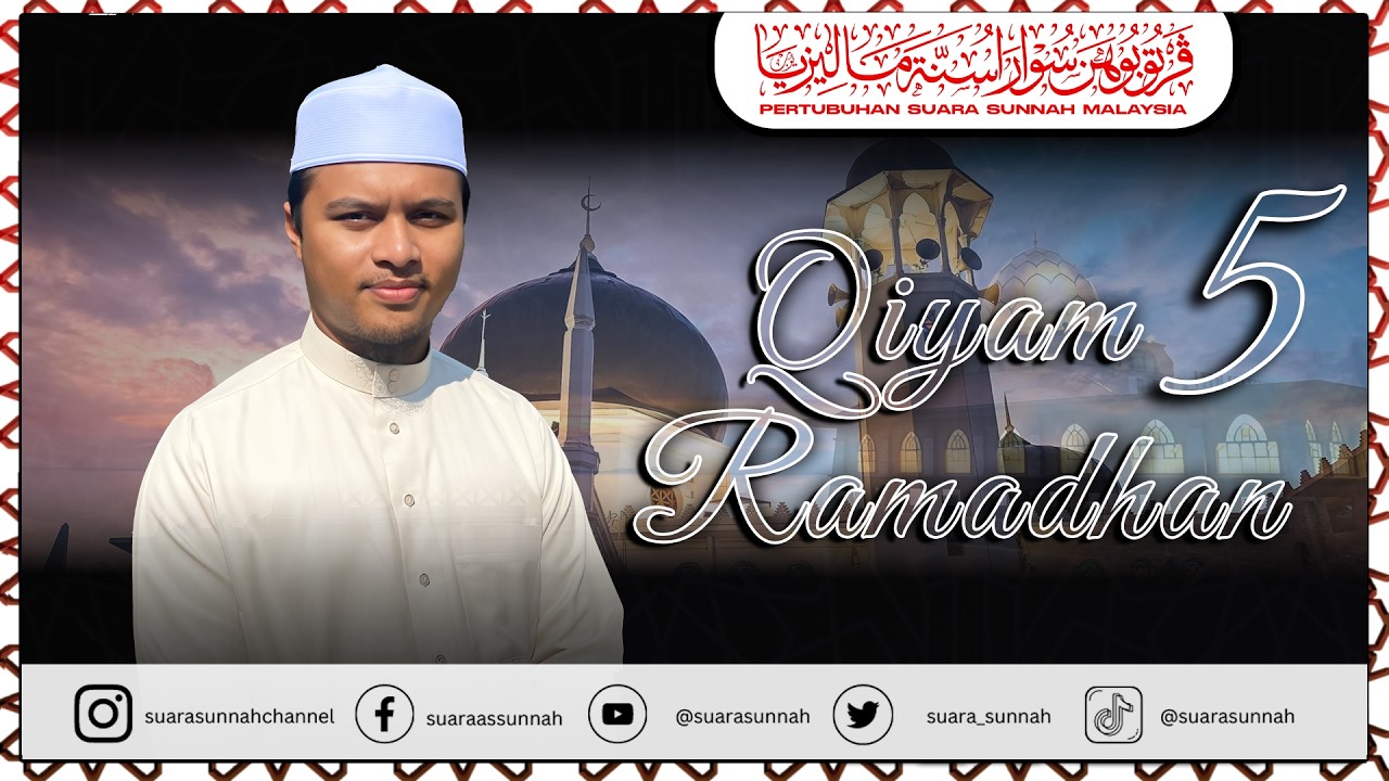 23 Februari 2026 “SOLAT TARAWIH MALAM 6” Ustaz Muhammad Aiman Fikri bin Jamil
