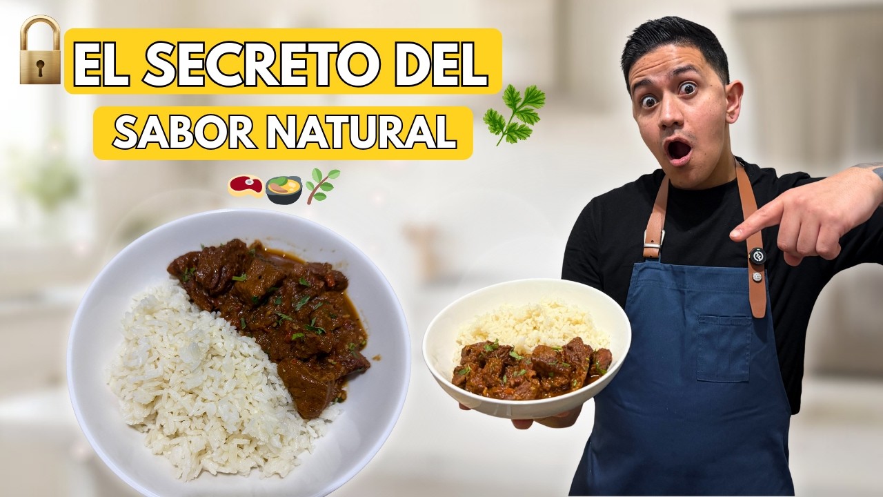 Cómo Darle Sabor a un Guiso SIN Cubitos | Carne Guisada de Res 🍲