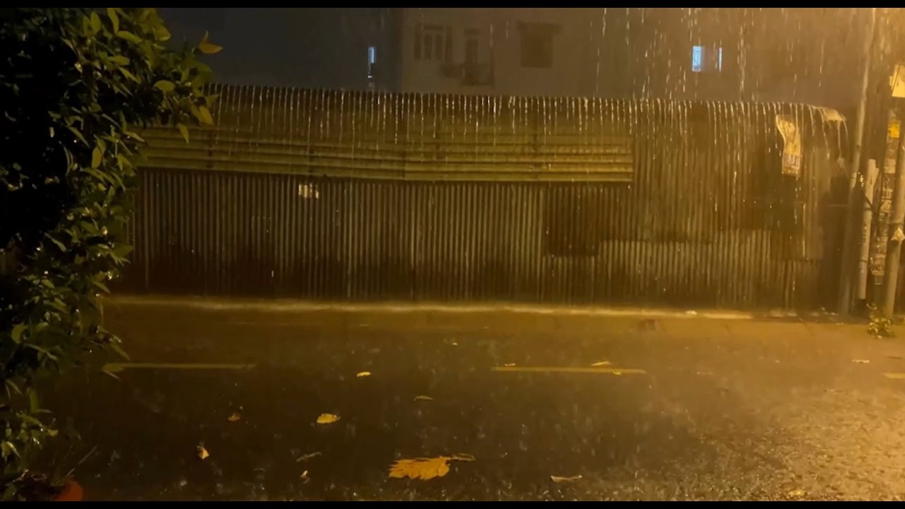 5 Hours of Gentle Village Rain | Cozy Small Town Ambience for Sleep 🌧️