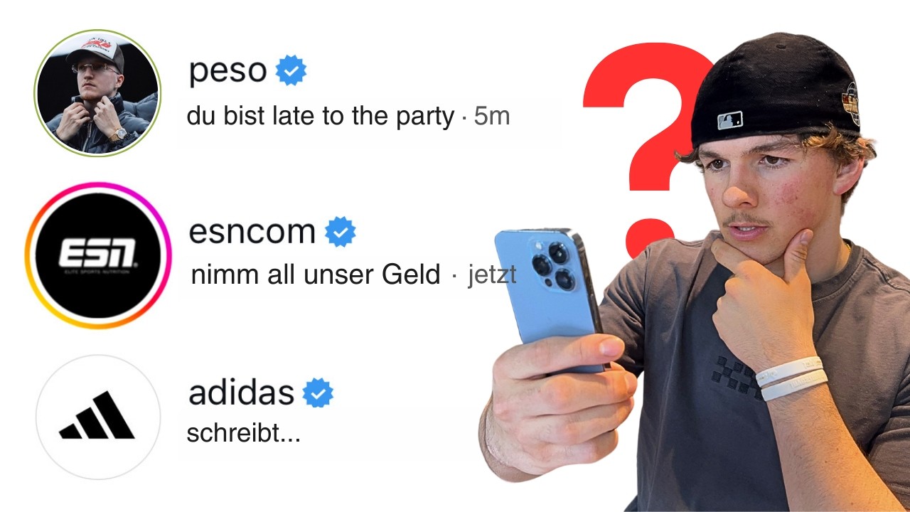 Ich habe 100 Marken gefragt mein SPONSOR zu sein👀