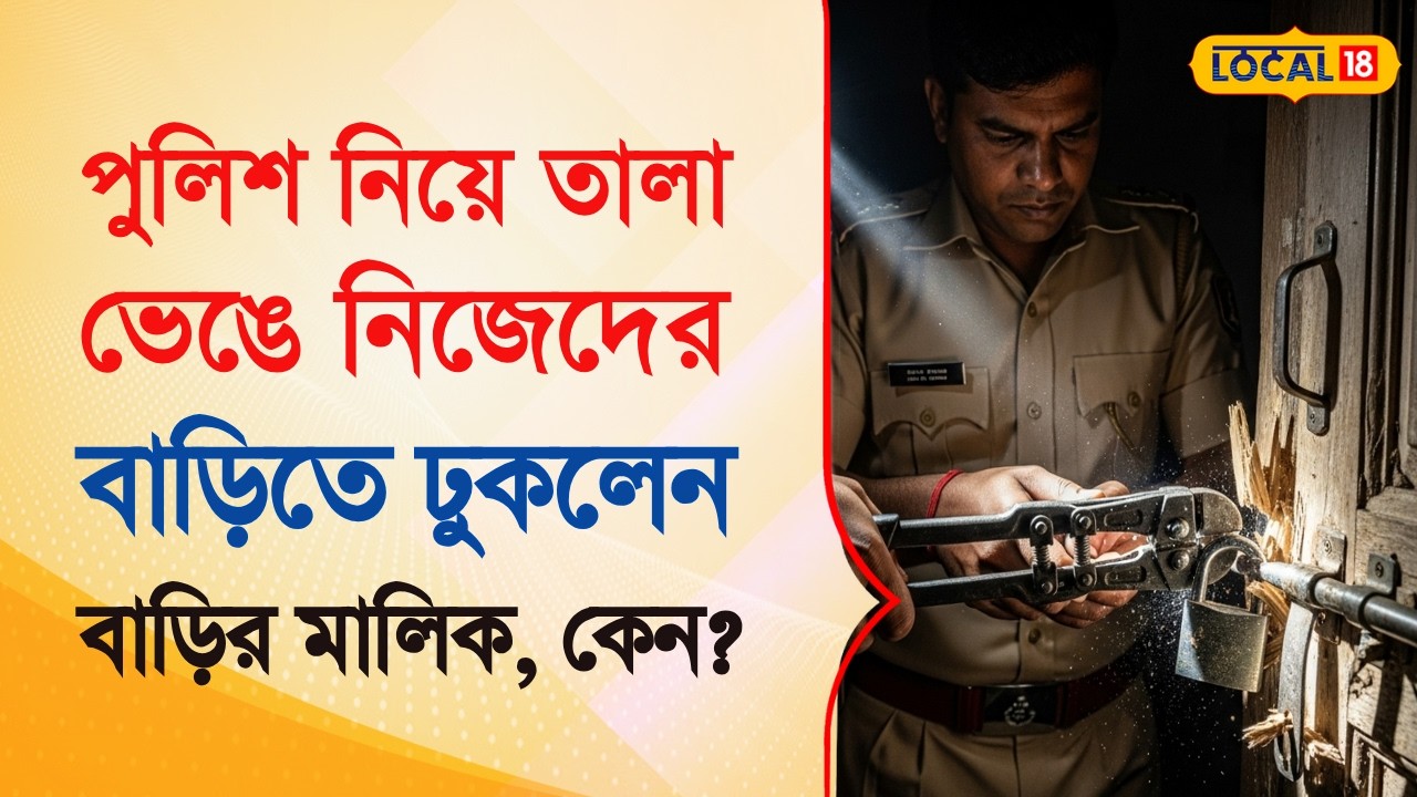 Bangla News | পুলিশ নিয়ে তালা ভেঙে নিজেদের বাড়িতে ঢুকলেন বাড়ির মালিক, কেন? | #local18
