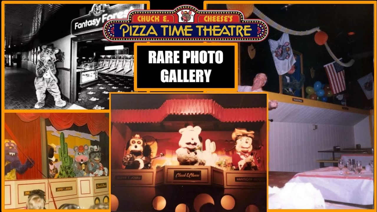 Pizza Time Theatre Rare Photo Gallery 1970s-1980s