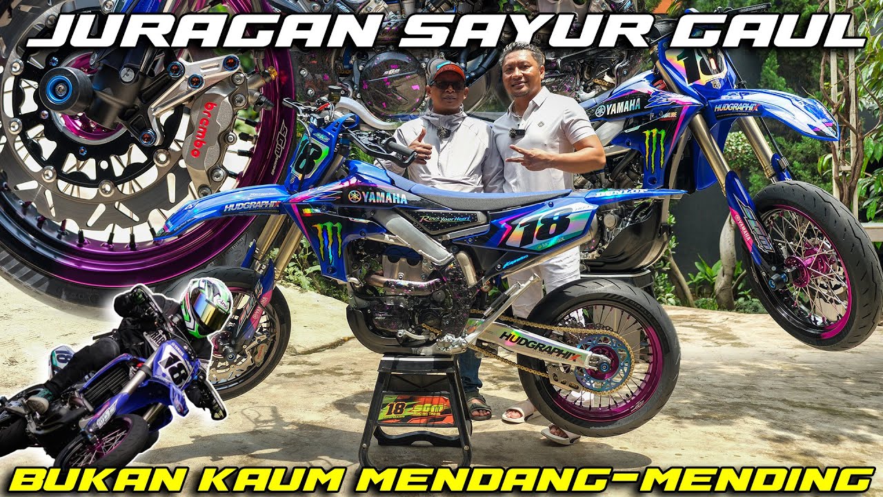YAMAHA YZ 250FX SUPERMOTO SPEK BAPAK-BAPAK RACING