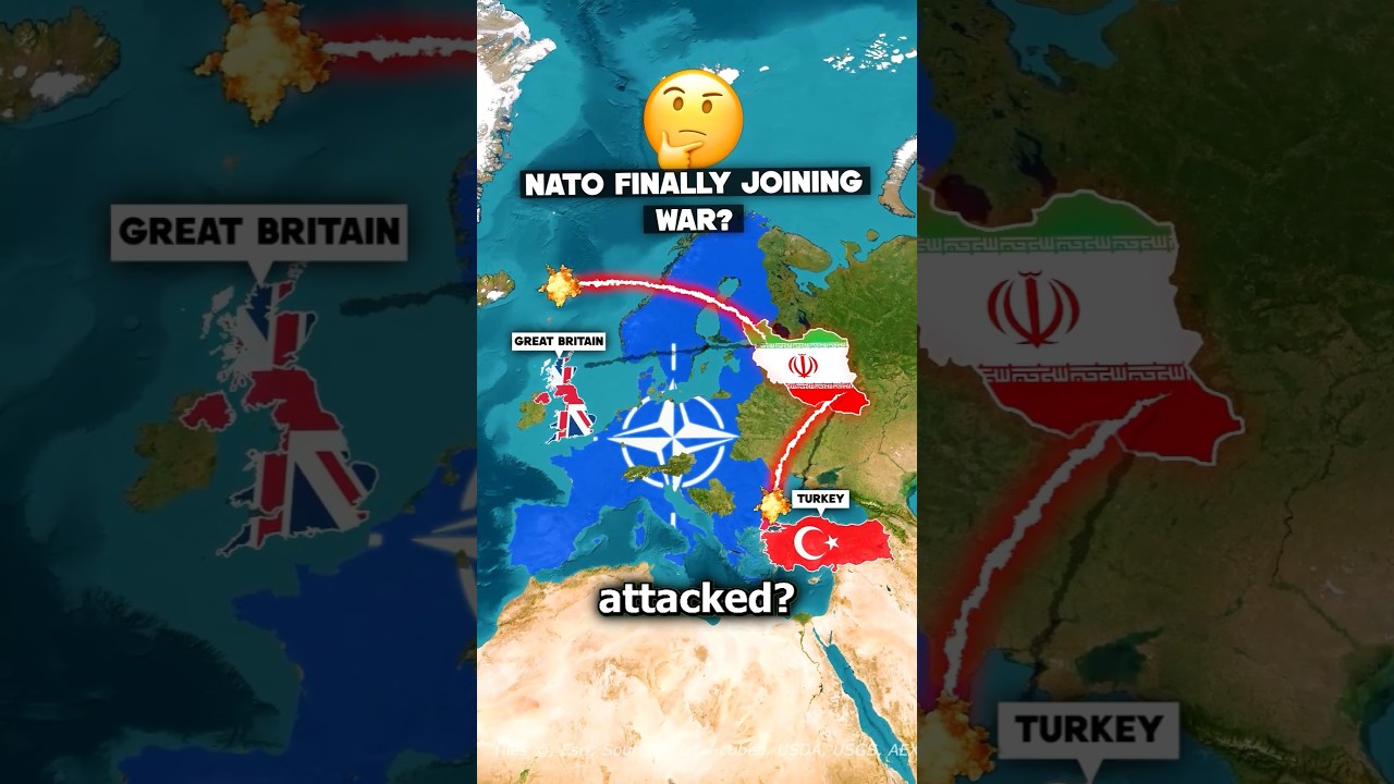 Is NATO finally joining the war against Iran???🇺🇸🇮🇷🤔🤯