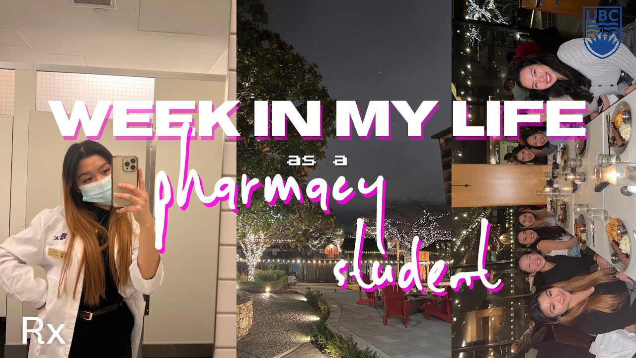 week in my life as a pharmacy student! ⏐Rx 💊