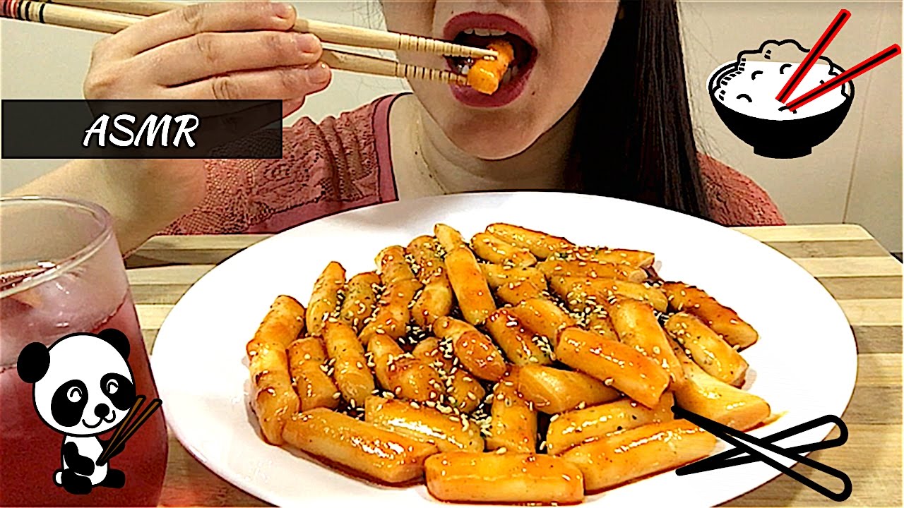 ASMR BEST KOREAN SPICY RICE CAKES Ddeokbokki 떡볶이 | Eating Show | Mukbang | Extreme Eating Sounds |