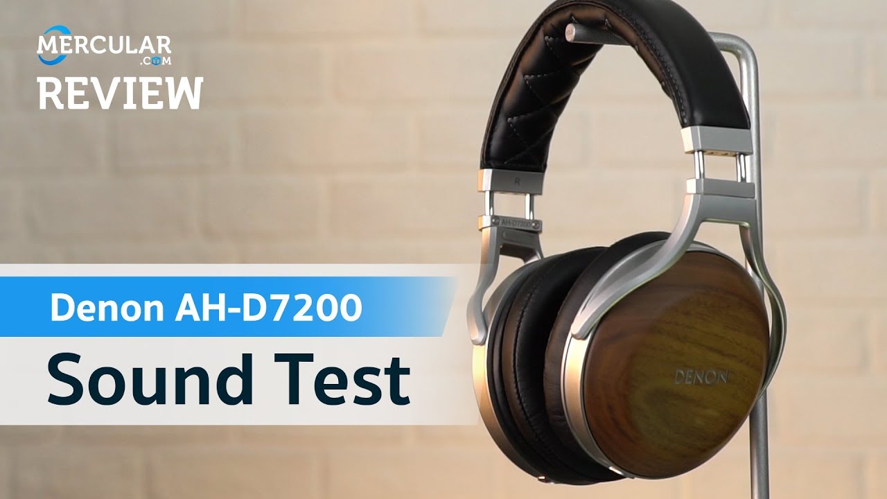 ทดสอบเสียง Denon AH-D7200 - Sound Test