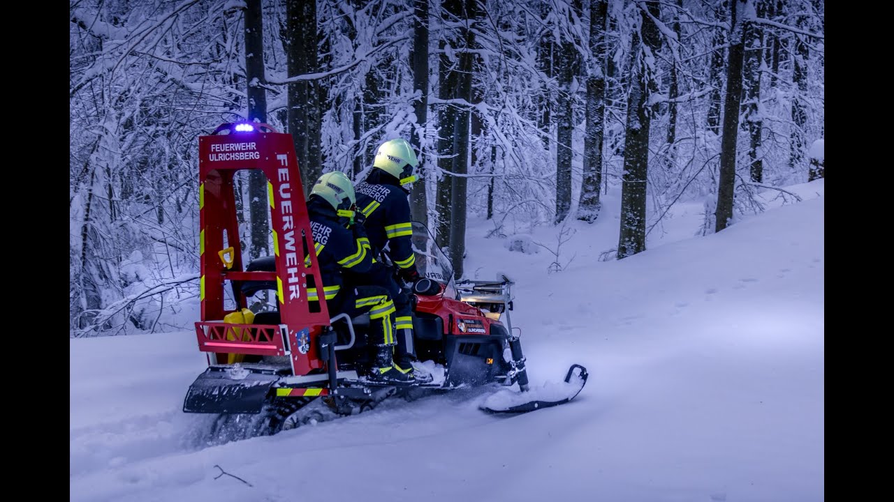 Skidoo der Feuerwehr Ulrichsberg