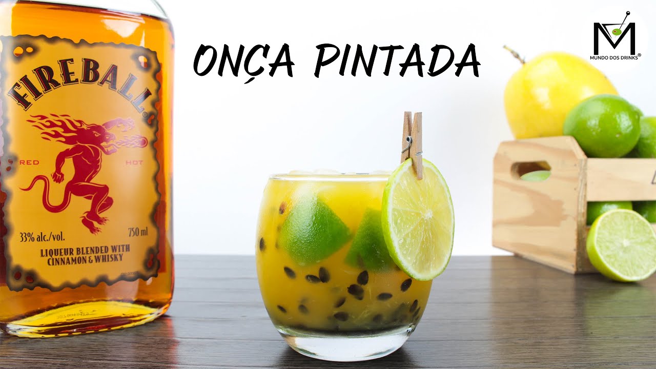 COMO FAZER O DRINK ONÇA PINTADA