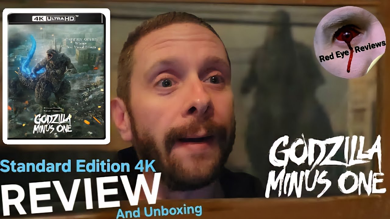 Godzilla Minus One 4K UHD Standard Edition Review/Unboxing | Red Eye Reviews 