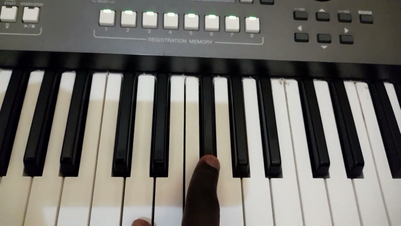 KALENJIN HYMN 222||ATINYE CHORWET||SOLO PIANO TUTORIALS FOR BEGINNERS ||PIANIST ENOCK 