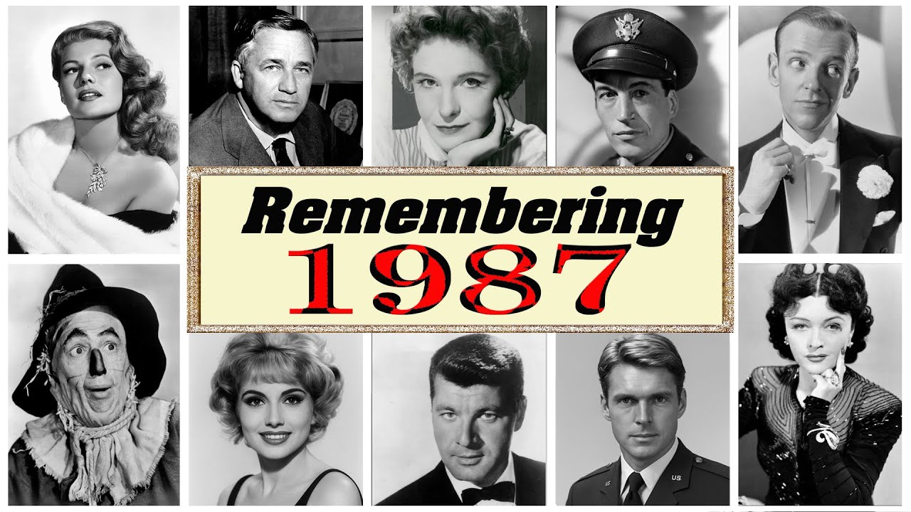 Obituaries 1987: 47 Beloved Celebrities Who Passed Away in 1987