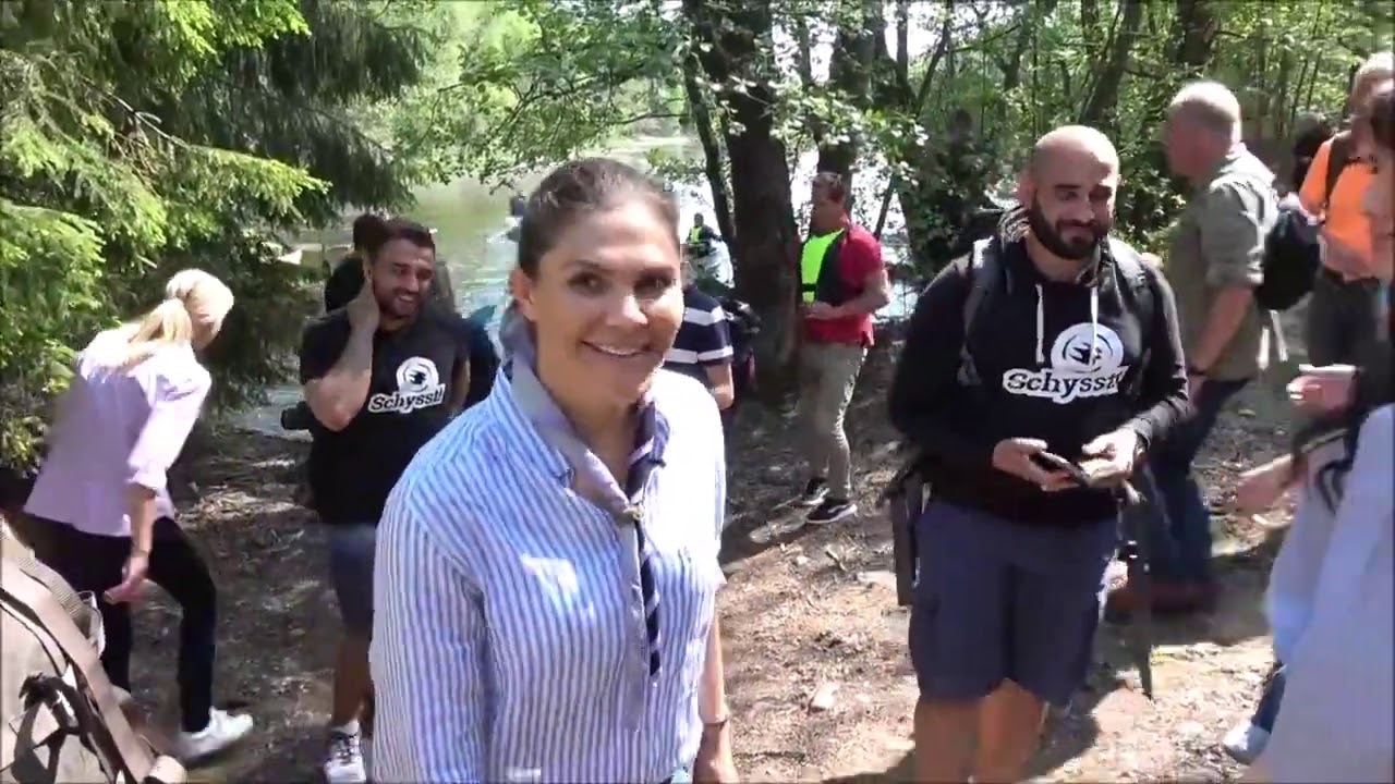 Crown Princess Victoria province walk in Södermanland