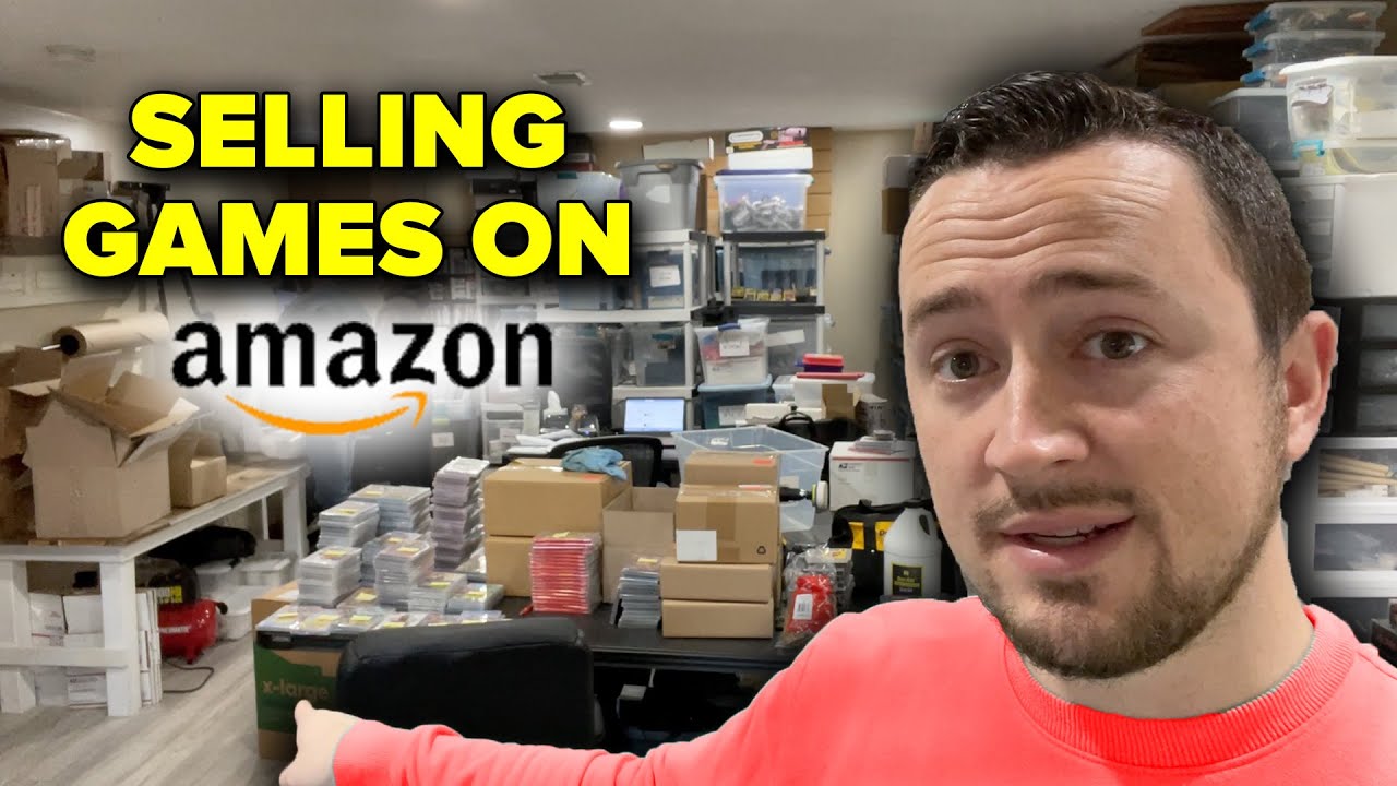 How to Sell Video Games on AMAZON For Beginners