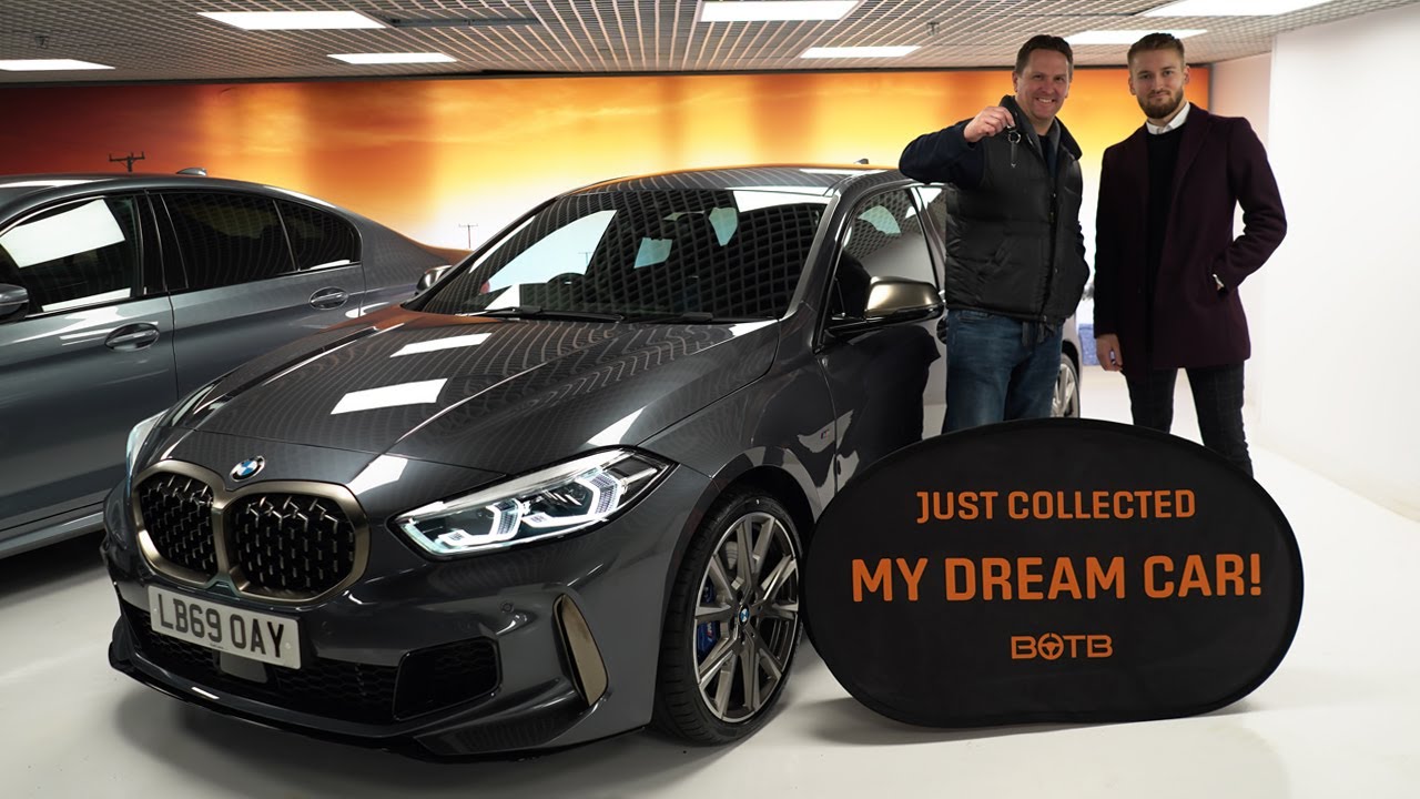 BOTB Winner Matt Knight collects his BMW M135i!