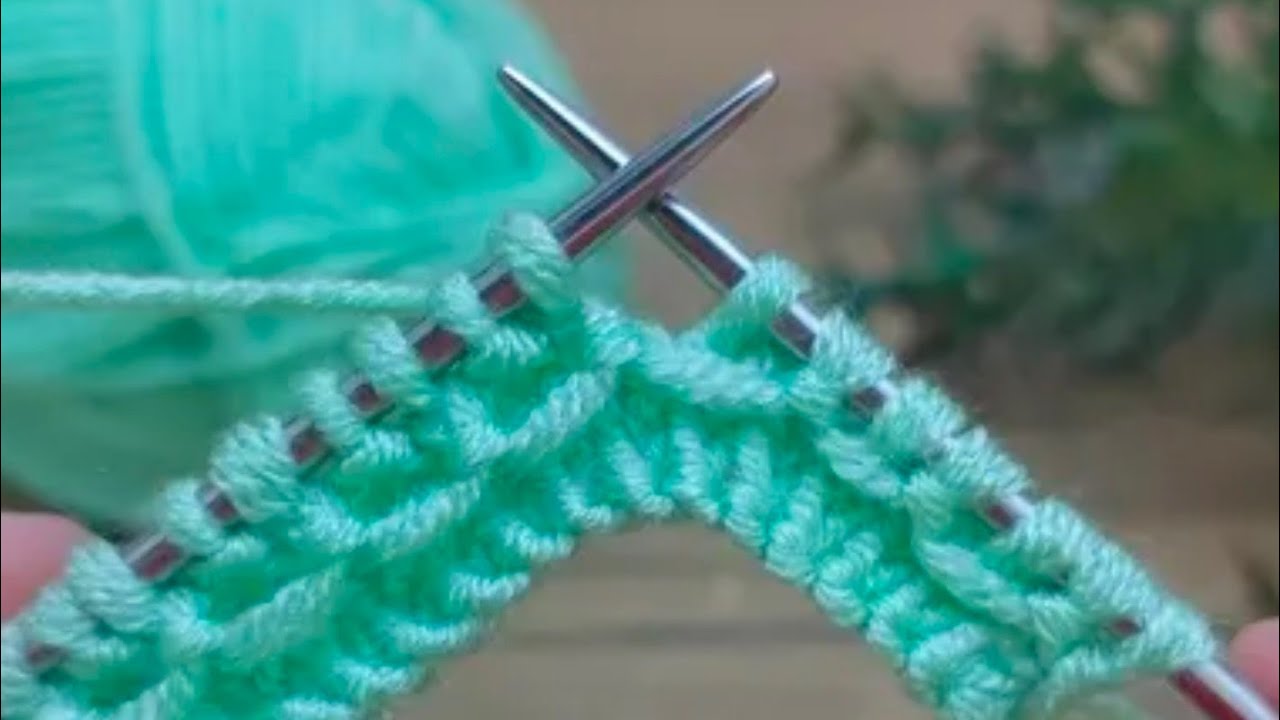 सिर्फ दो सलाई का बुनाई डिजाइन। knitting pattern for cardigan/scarf/sweater bunai design